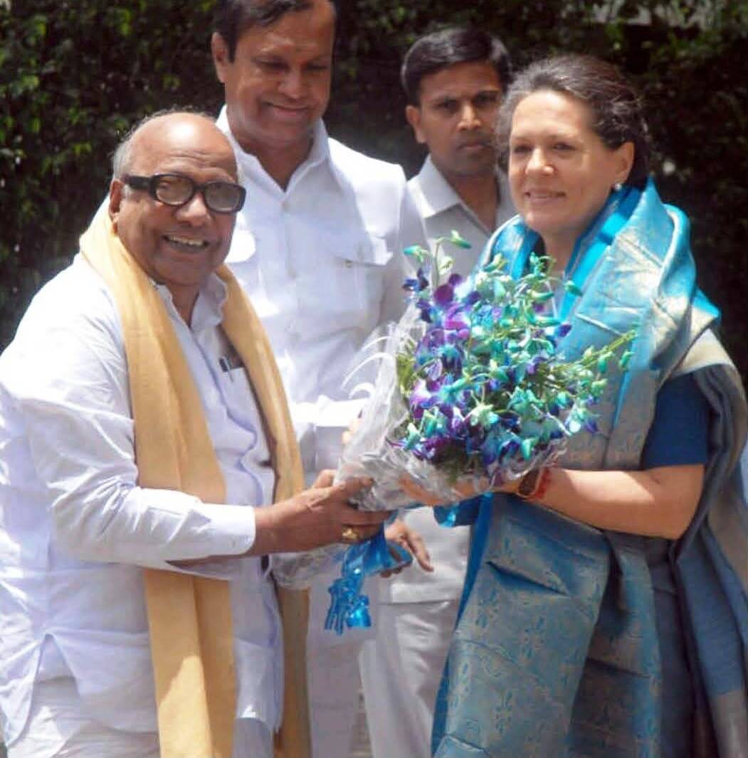 சோனியா காந்தியை சந்திக்கிறார் கலைஞர்